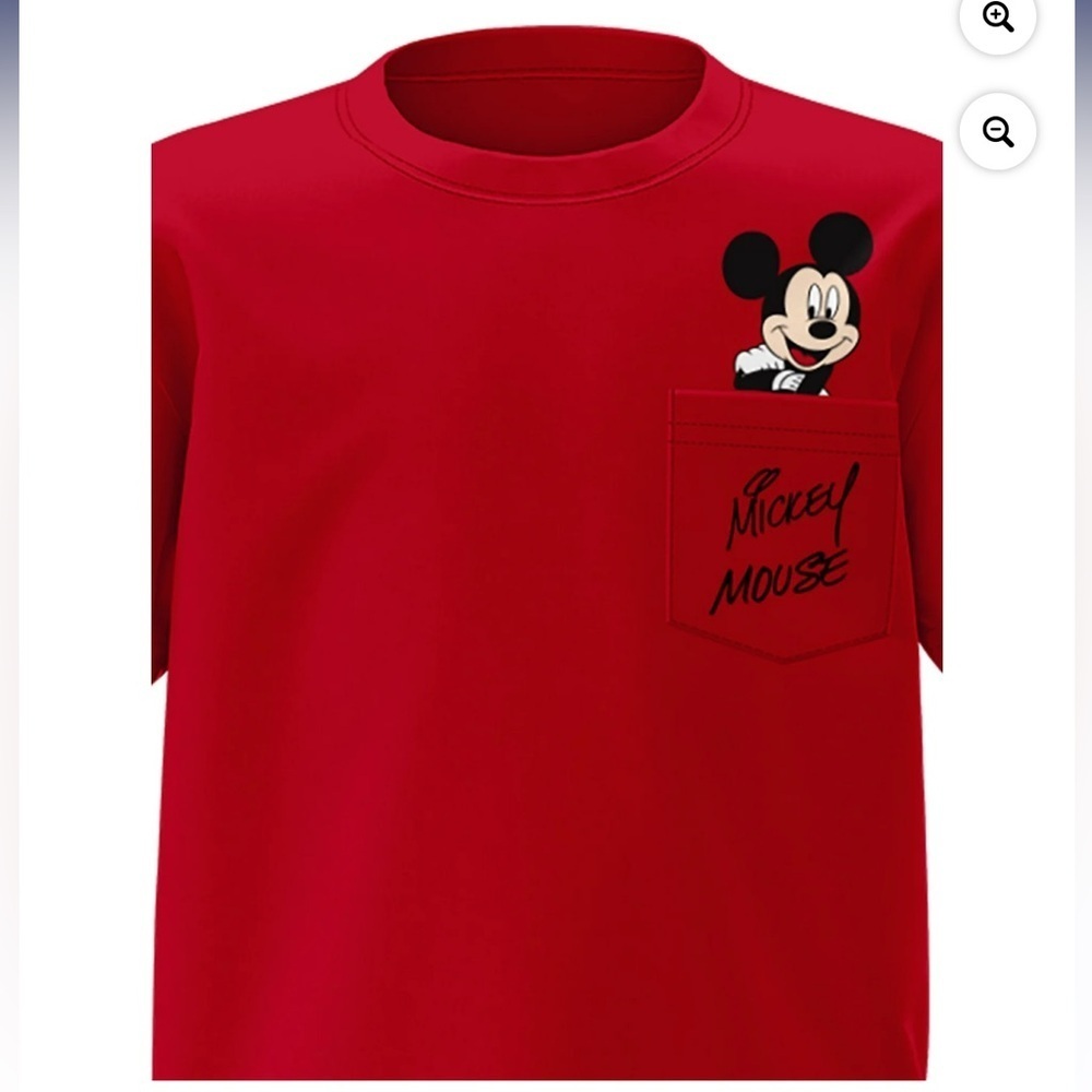 Disney Mickey Mouse Red Kids T-Shirt size 14/16 - Picture 5 of 5